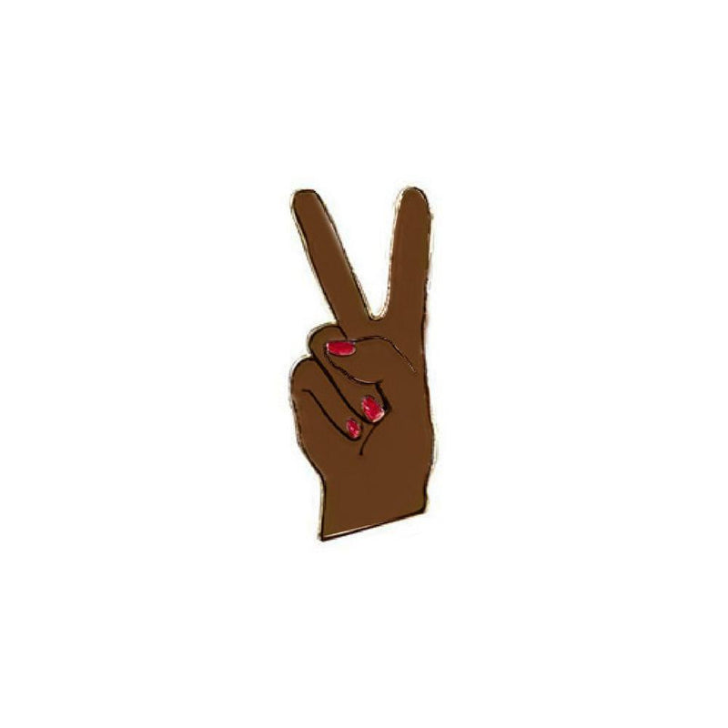 Peace Hand Pin  