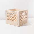 Square Wood Storage Crate  
