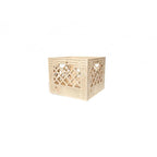 Mini Square Wood Storage Crate  