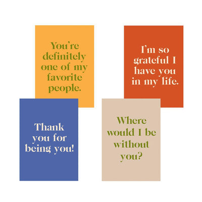 Gratitude Boxed Card Set Set of 4 