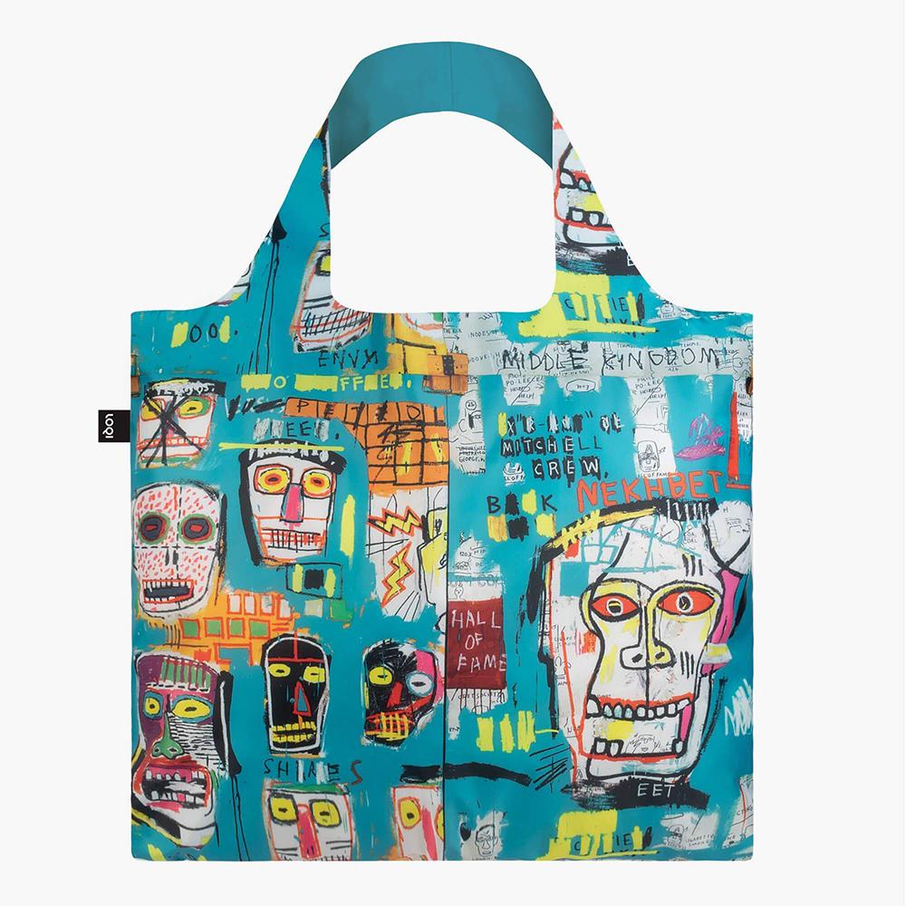 Basquiat Skull Tote Bag  