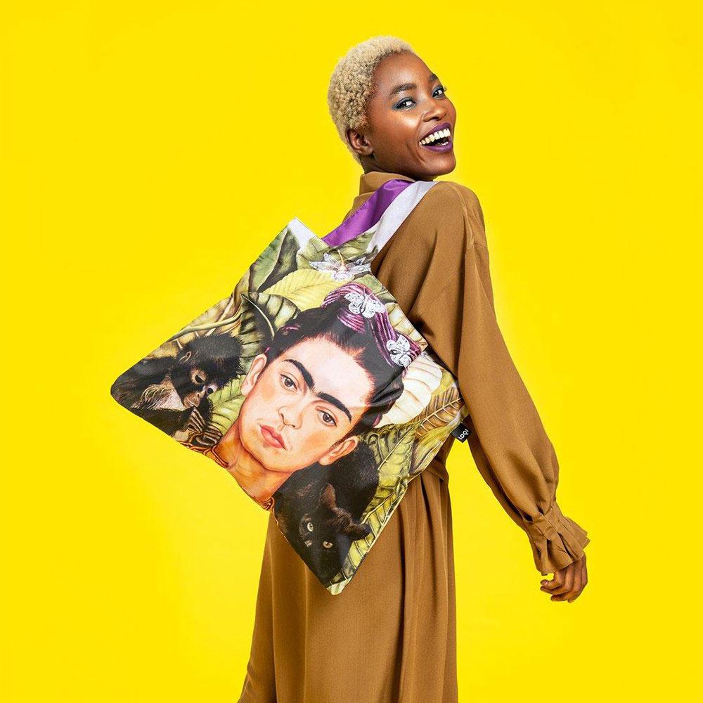 Kahlo Self Portrait Tote Bag  