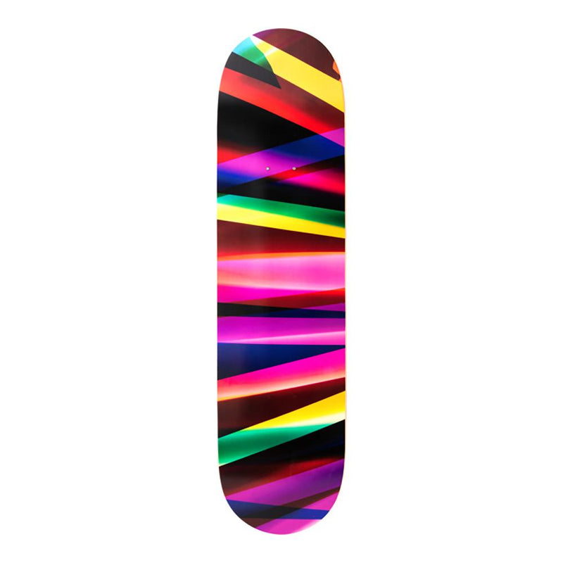 Walead Beshty Three Color Curl Skate Deck - Unsigned  