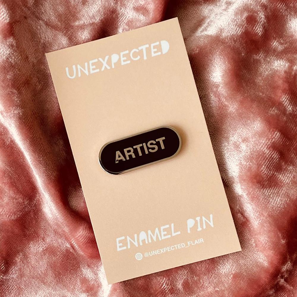 Artist Label Pin  