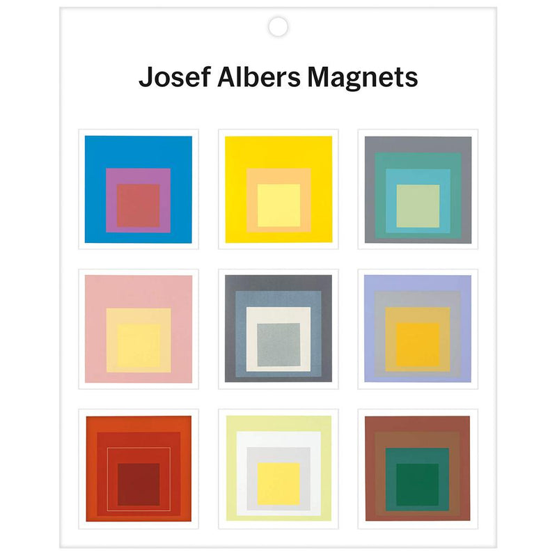 Josef Albers Magnets Set Set of 9 