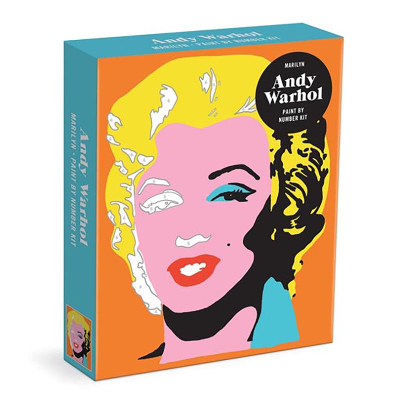 Warhol Marilyn Paint By Number Kit  
