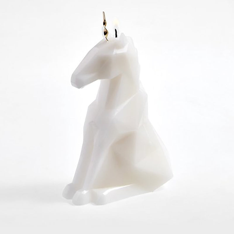 Einar Unicorn Skeleton Candle  
