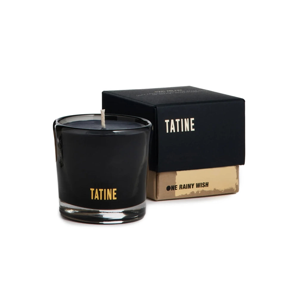 Tatine Stars Are Fire Candle - Petite One Rainy Wish Black