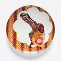 Nick Cave Crocheted Plate  