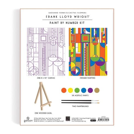 Frank Lloyd Wright Saguaro Cactus Paint By Number Kit  