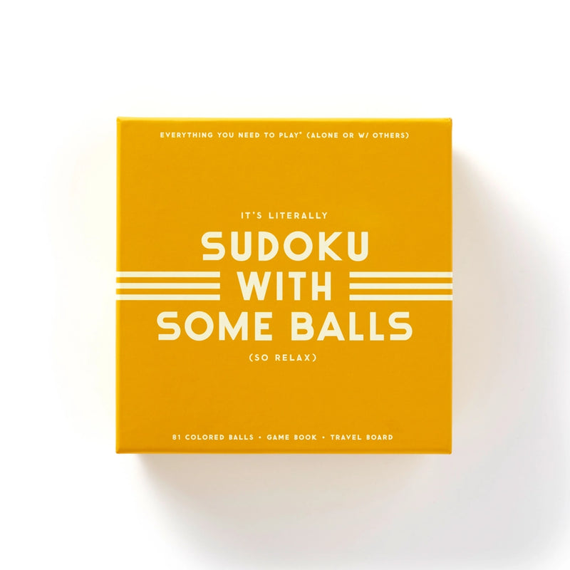 Sudoku with Some Balls Set  