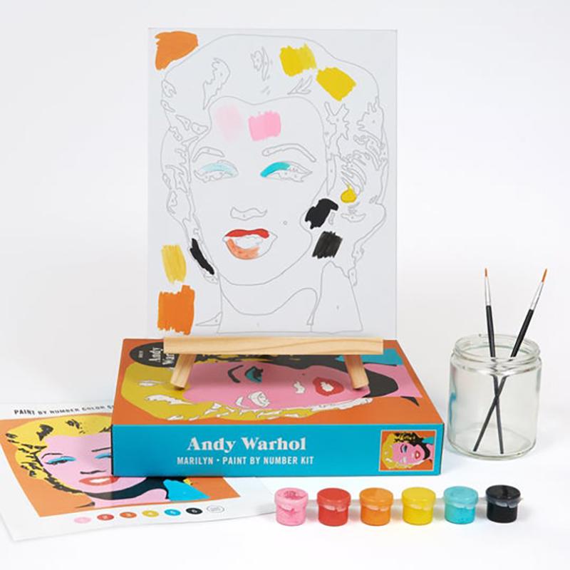 Warhol Marilyn Paint By Number Kit  