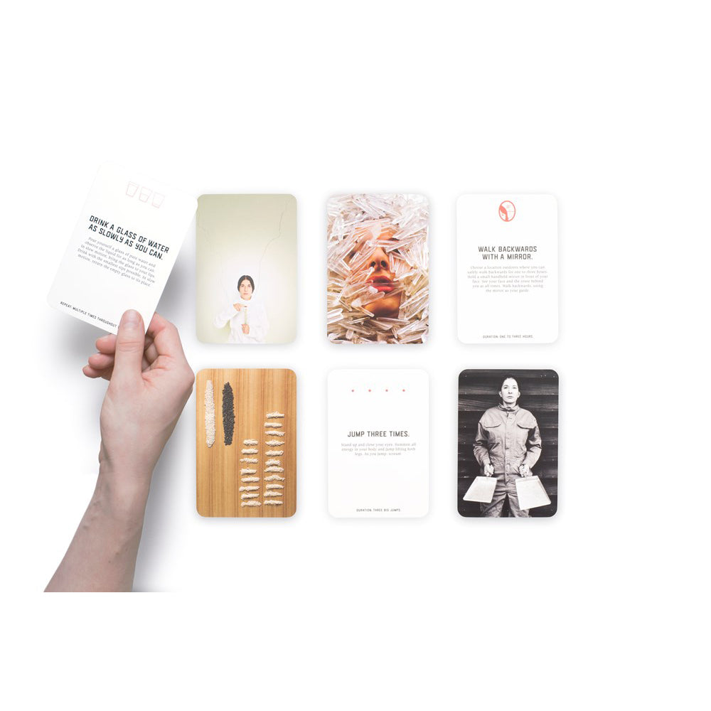 Marina Abramovic Method - Instruction Cards to Reboot Your Life  