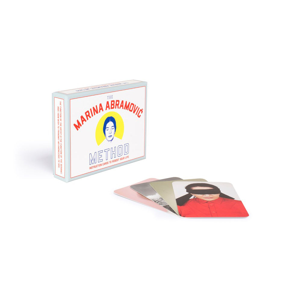 Marina Abramovic Method - Instruction Cards to Reboot Your Life  