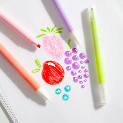 Poketo Aurora Erasable Marker Set  