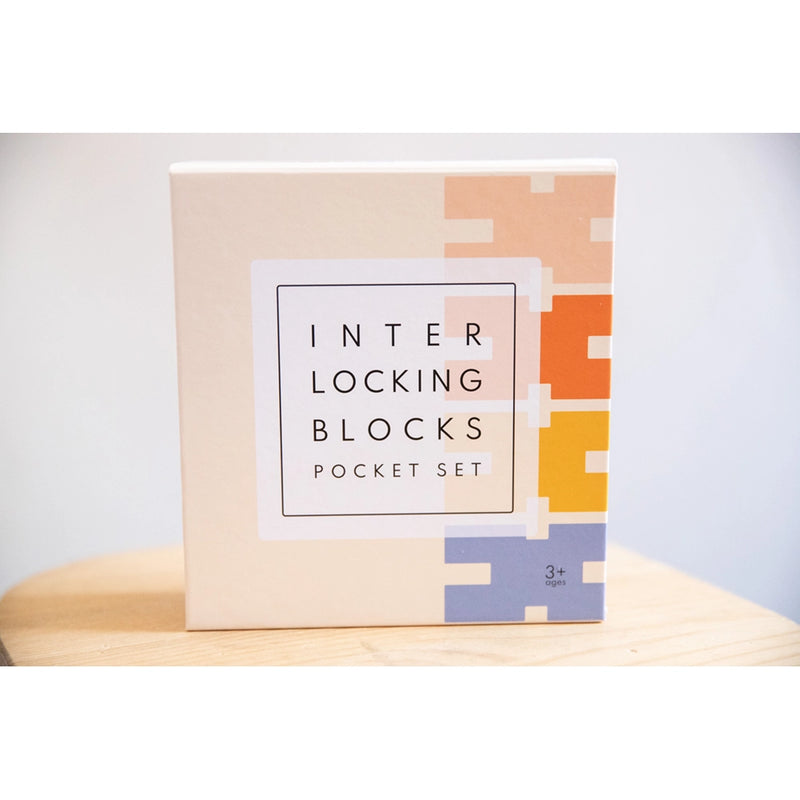Felt Interlocking Blocks Pocket Set  