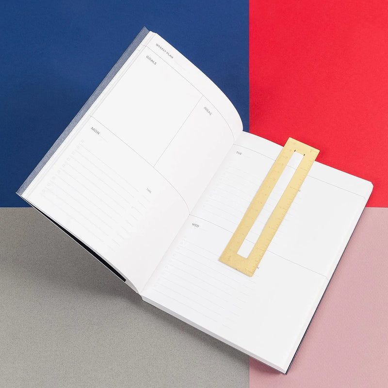 Brass Ruler Bookmark  