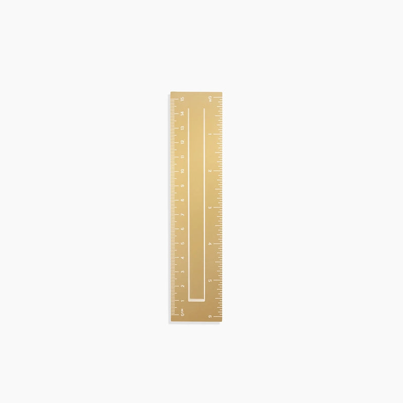 Brass Ruler Bookmark  
