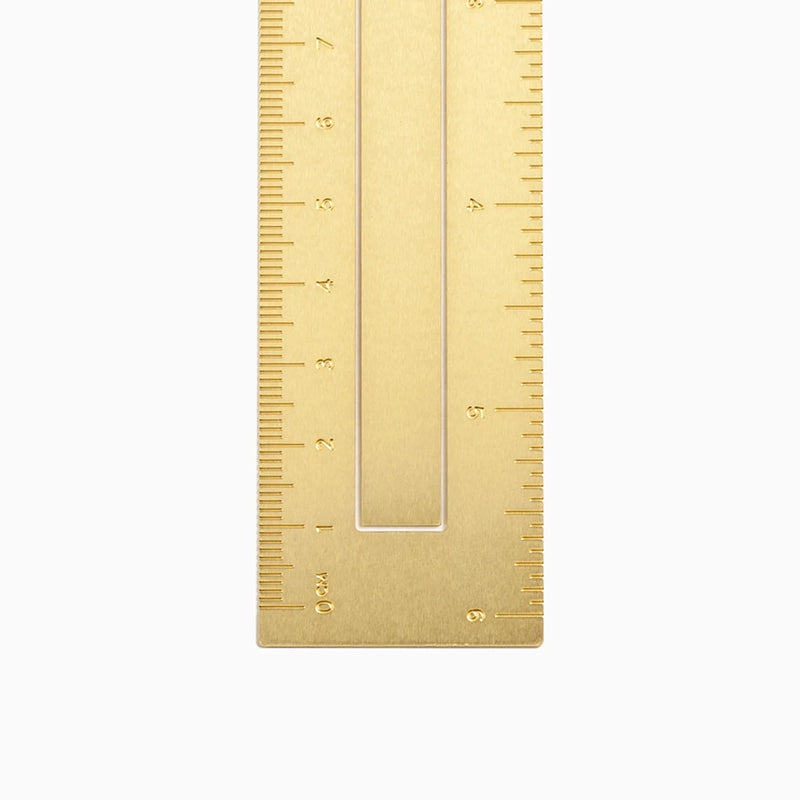 Brass Ruler Bookmark  