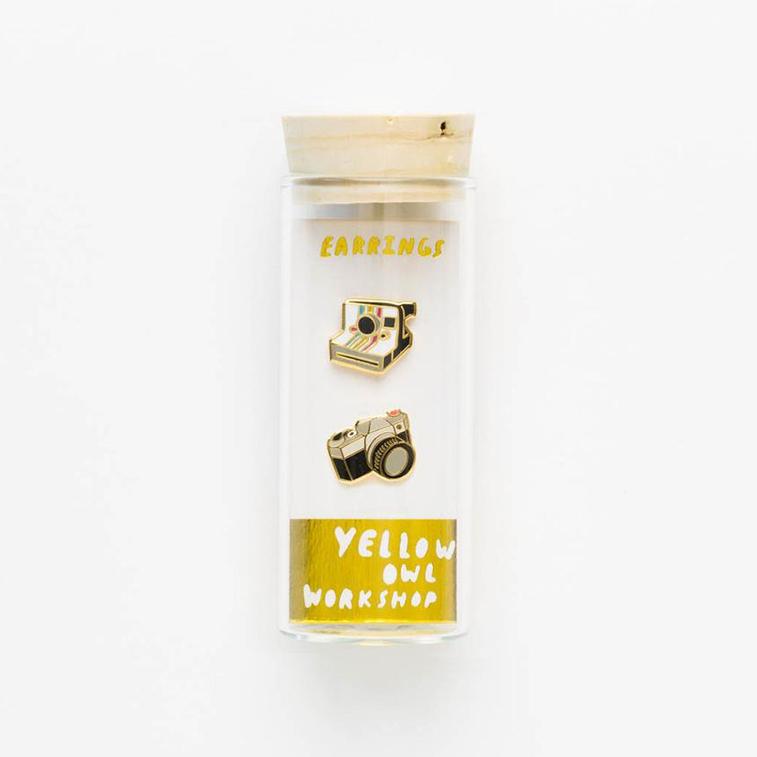 Camera Earrings  