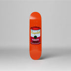 Warhol Soup Can Skate Deck Beige 