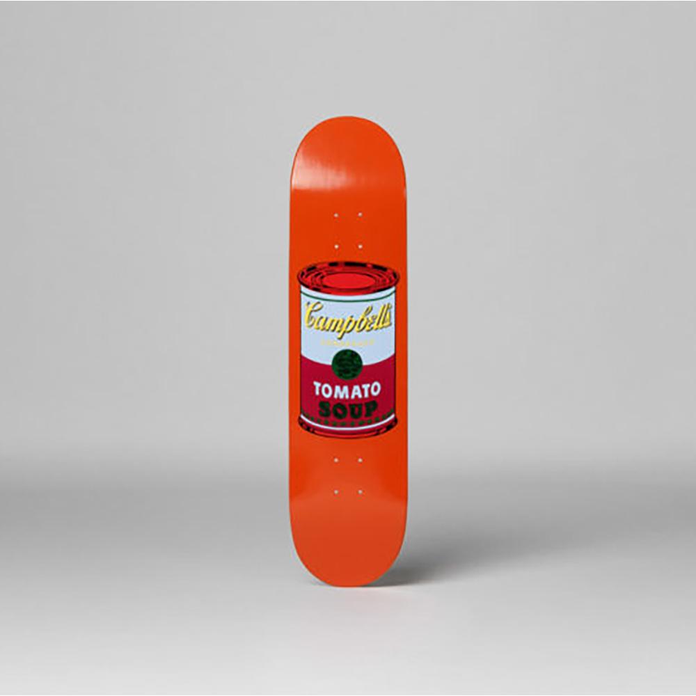 Warhol Soup Can Skate Deck Beige 
