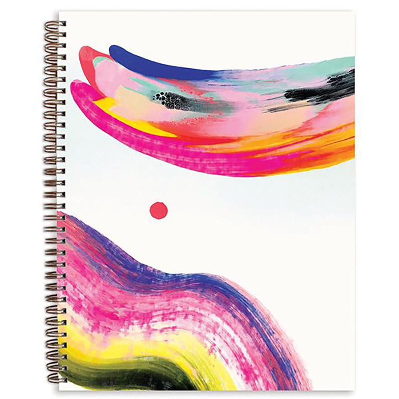 Candy Swirl Painted Sketchbook  