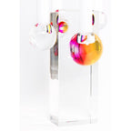 Drops Glass Candelabra  