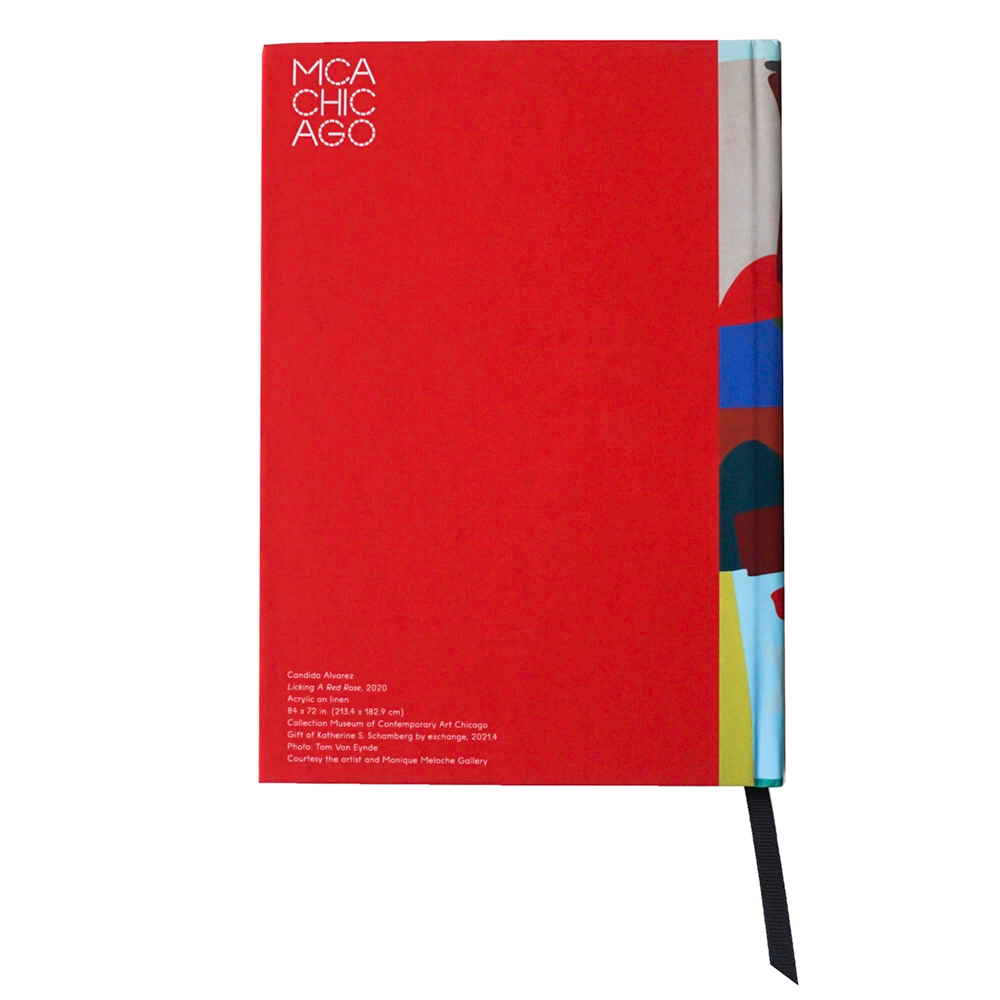 Candida Alvarez Licking a Red Rose Journal – MCA Chicago Store