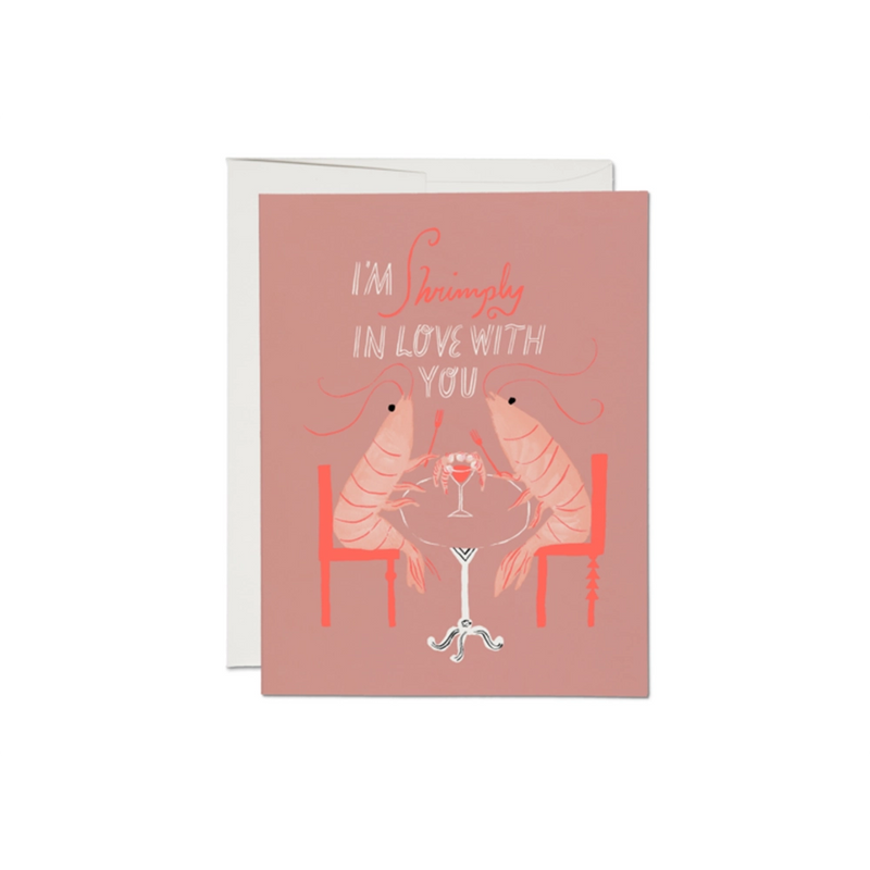 Shrimply in Love With You Card  