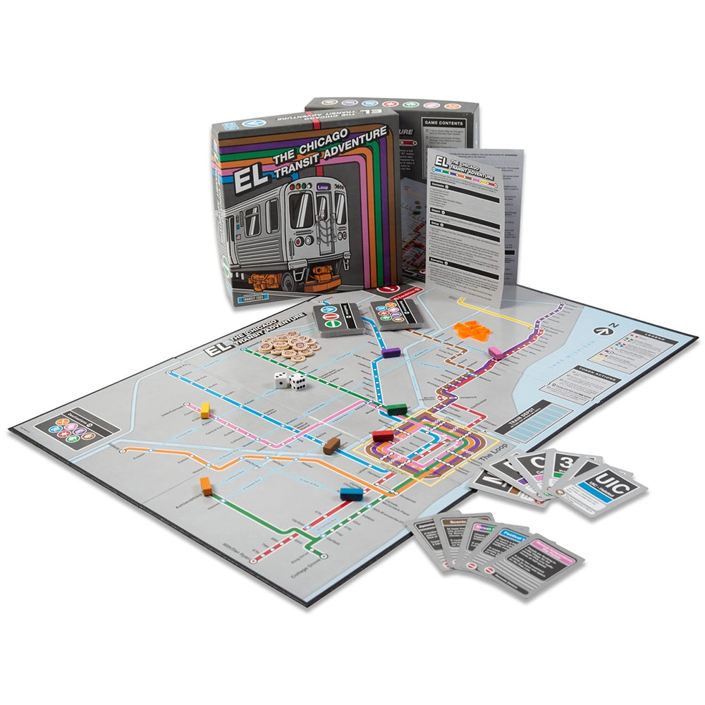 Chicago EL Transit Adventure Game  