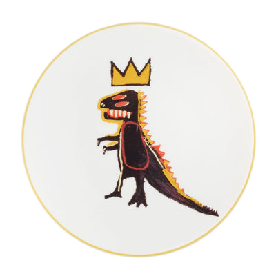 Basquiat Gold Dragon Plate  