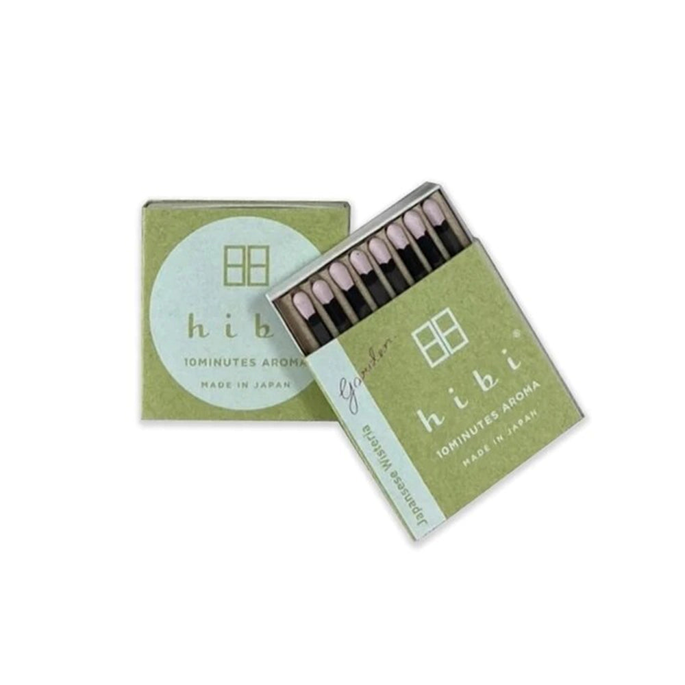 Hibi Incense Matches Mimosa Set of 8