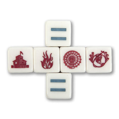 Legacy Chicago Flag Dice Game  