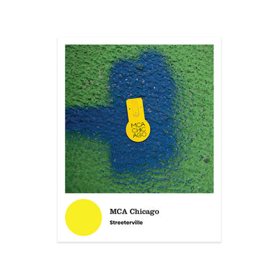 Color Factory x MCA Akilah Townsend MCA Badge Poster  