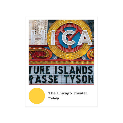 Color Factory x MCA Akilah Townsend Chicago Theater Poster  