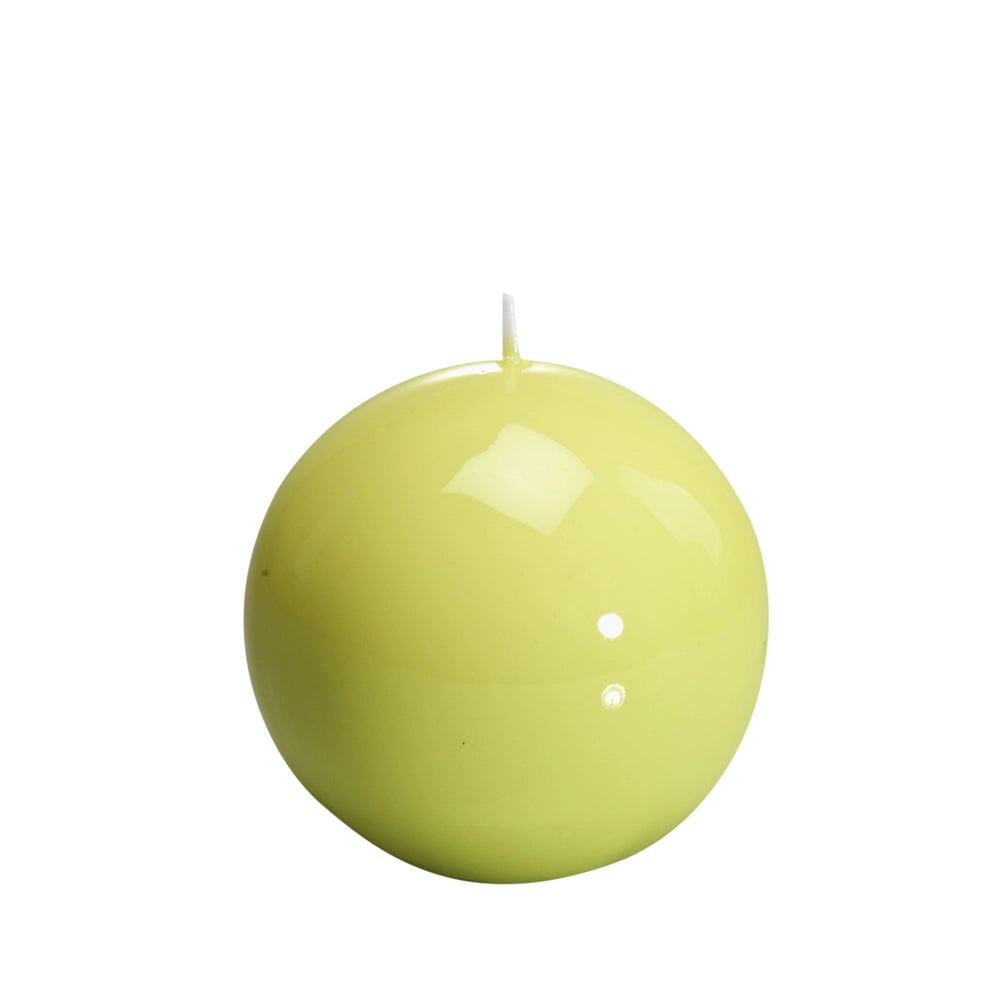 Meloria Ball Candle - Small Ocher 