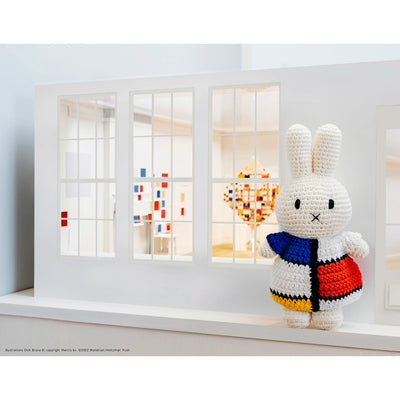 Miffy Knit Plush - Mondrian Inspired Dress