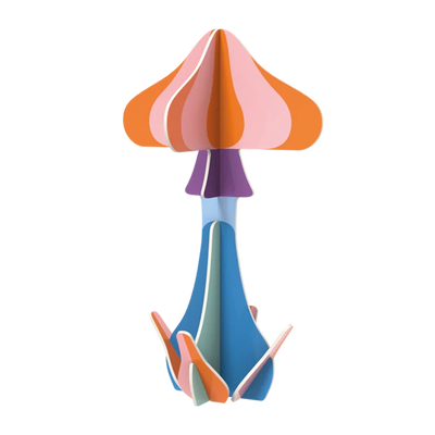 Magic Mushroom Paper Sculpture