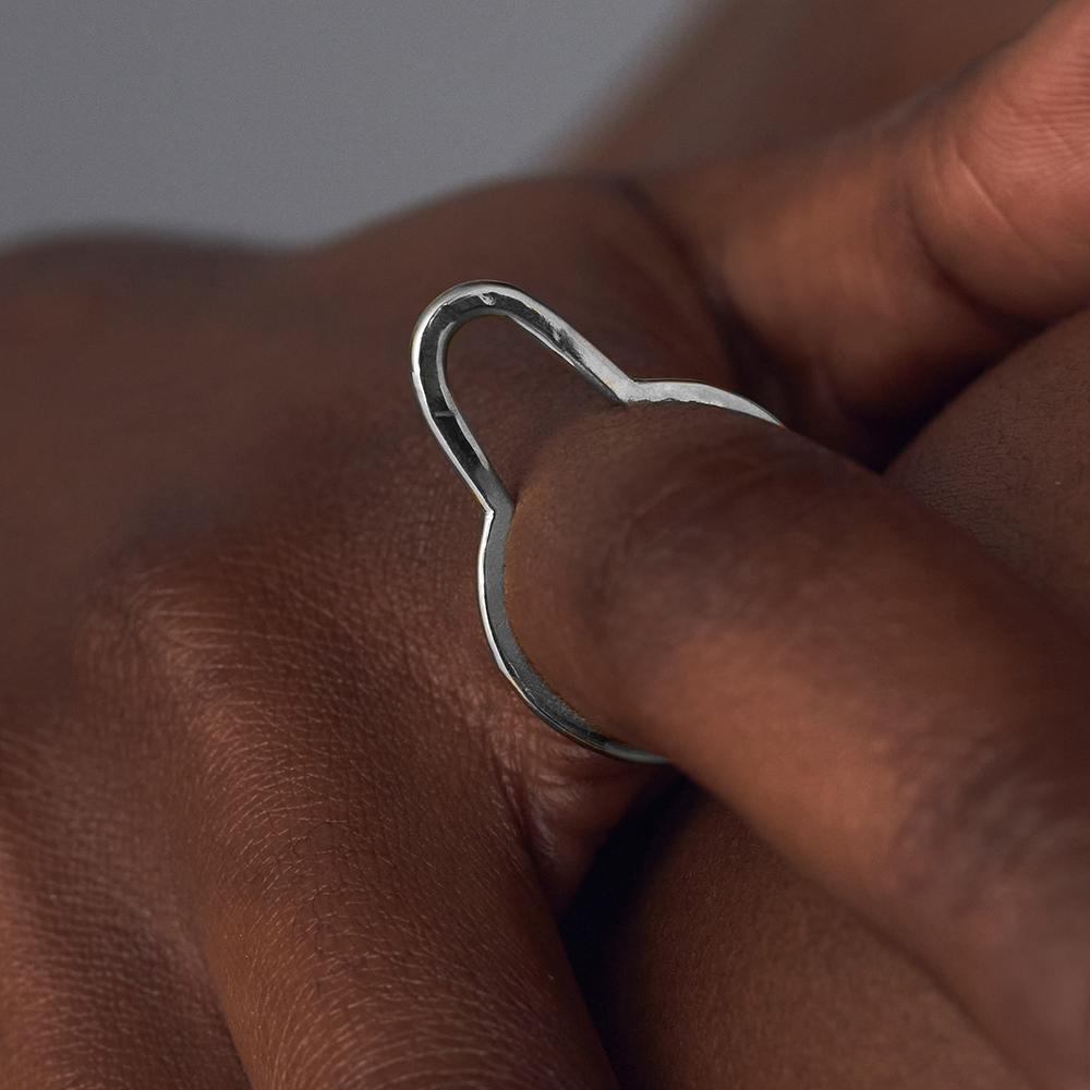 Silver Nipple Ring