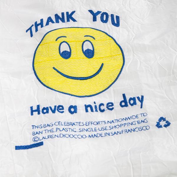 Thank You Smile Recycled Tote  