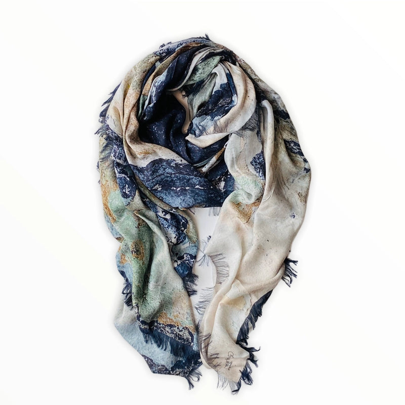 Gold Rush Cashmere Scarf  