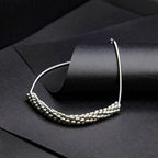 Beaded Piano Wire Necklace  