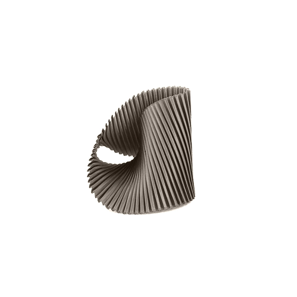 Shell Pleated Bracelet Red 