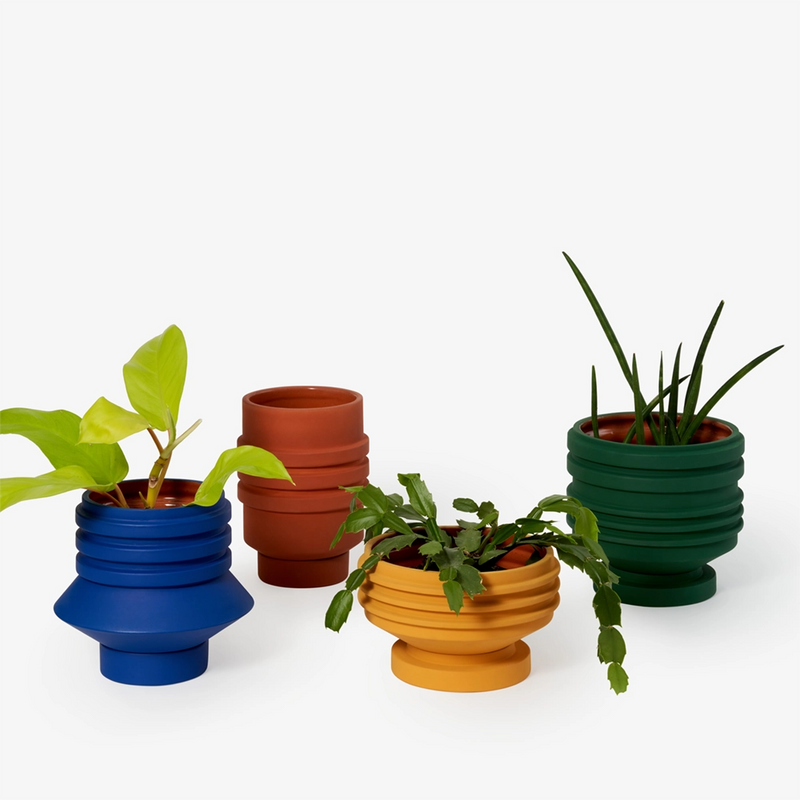 Strata Plant Vessel - Terracotta