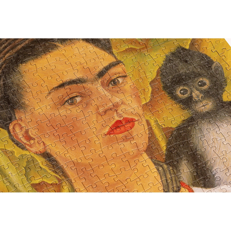 Frida Kahlo Self-Portrait with Monkeys Puzzle  
