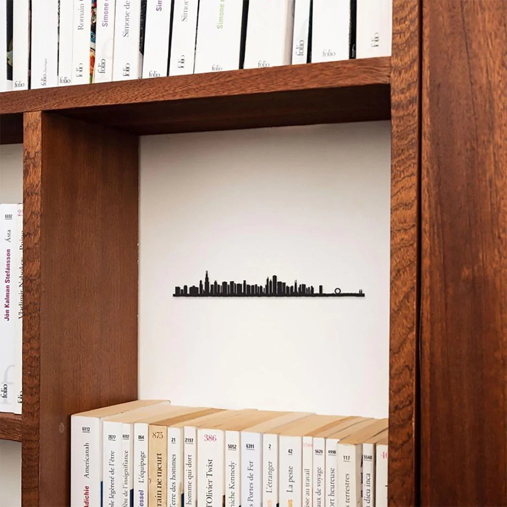 Chicago Mini Skyline Silhouette  