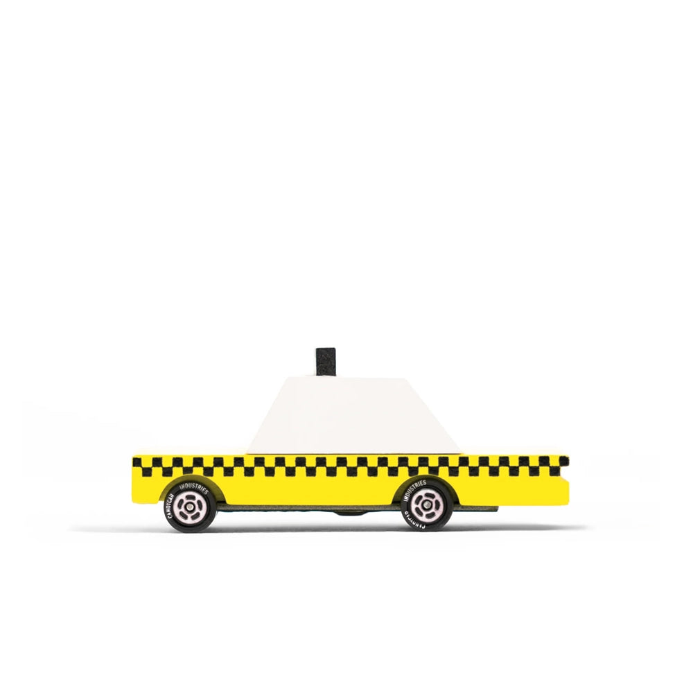 Taxi Magnetic Car Yellow 