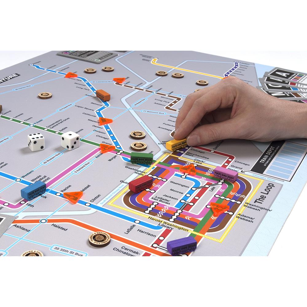 Chicago EL Transit Adventure Game  