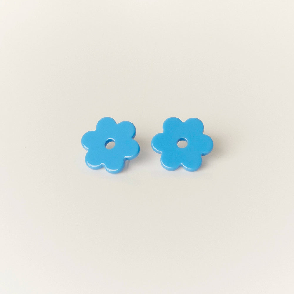 Daisy Acetate Earrings - Small  